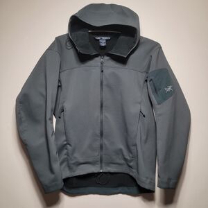 Arcteryx Epsilon LT Hoodie Softshell Fleece Lined Mens Size L Full Zip